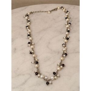 925 Sterling Silver Freshwater Pearl Necklace 19” Adjustable